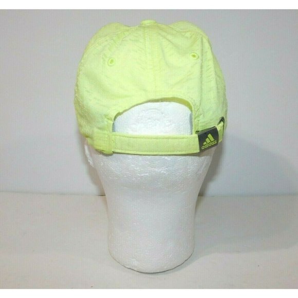 Adidas Novelty Womens Frozen Yellow Adjustable Golf Hat - Picture 7 of 9